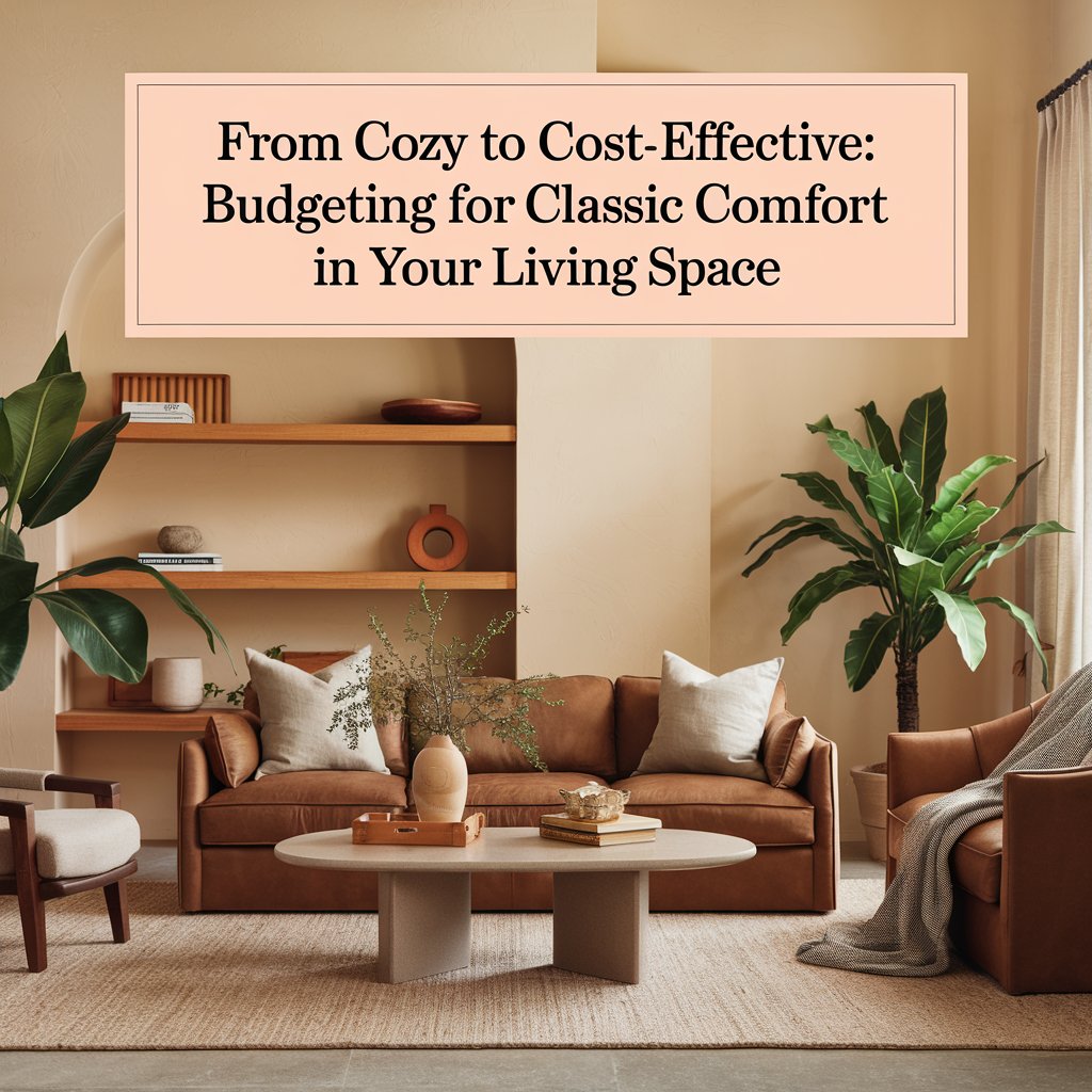 From Cozy to Cost-Effective: Budgeting for Classic Comfort in Your Living Space